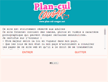 Tablet Screenshot of plan-cul-cougar.net
